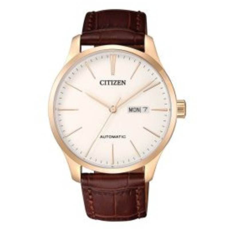 Citizen Mechanical Day & Date Watch NH8353-18A White