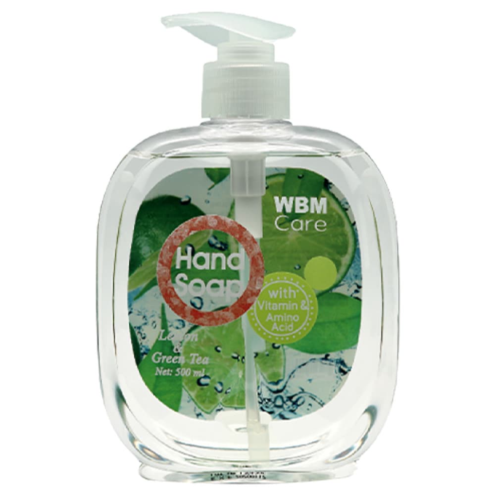 WBM Hand Wash Lemon And Tea Tree 500ml