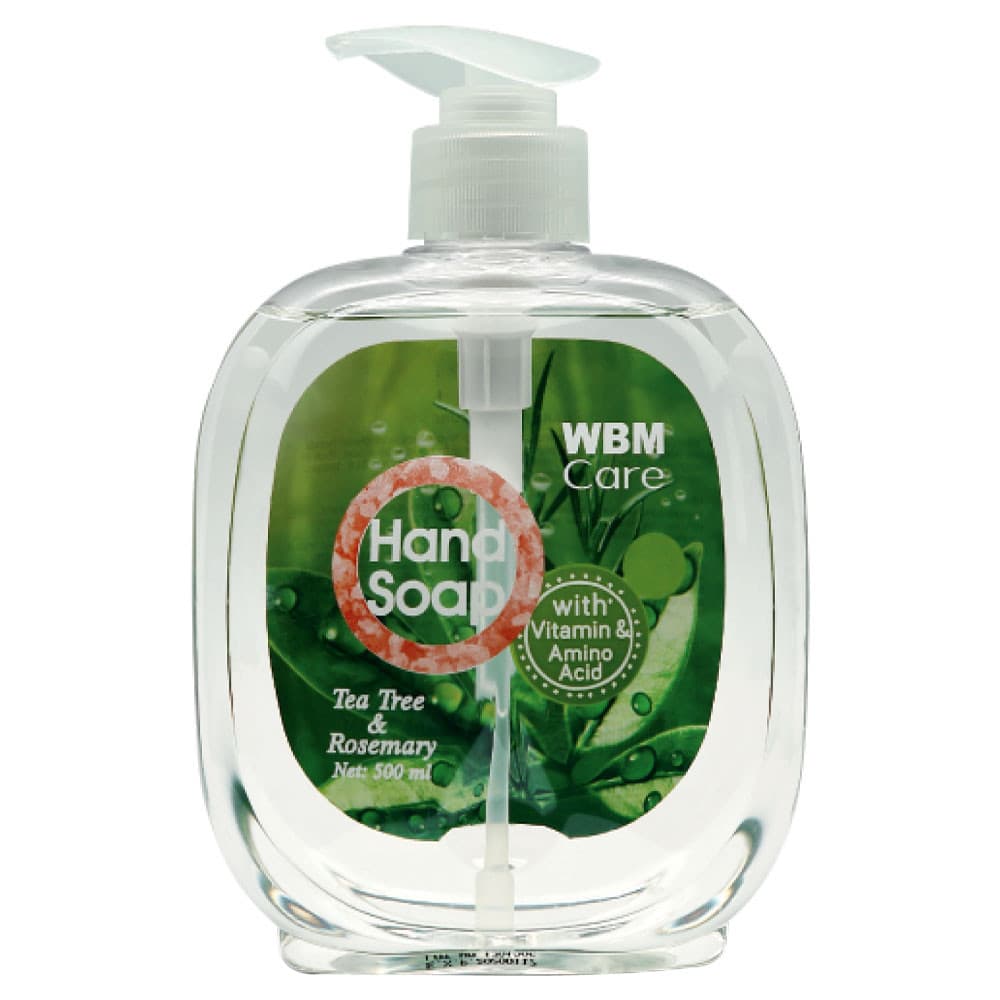 WBM Hand Wash Tea Tree And Rose Mary 500ml