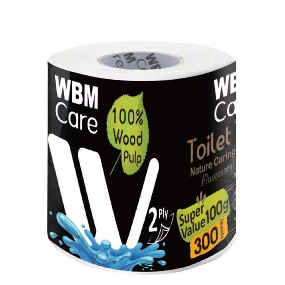WBM Toilet Paper 2 Ply 100g- 300 Sheets
