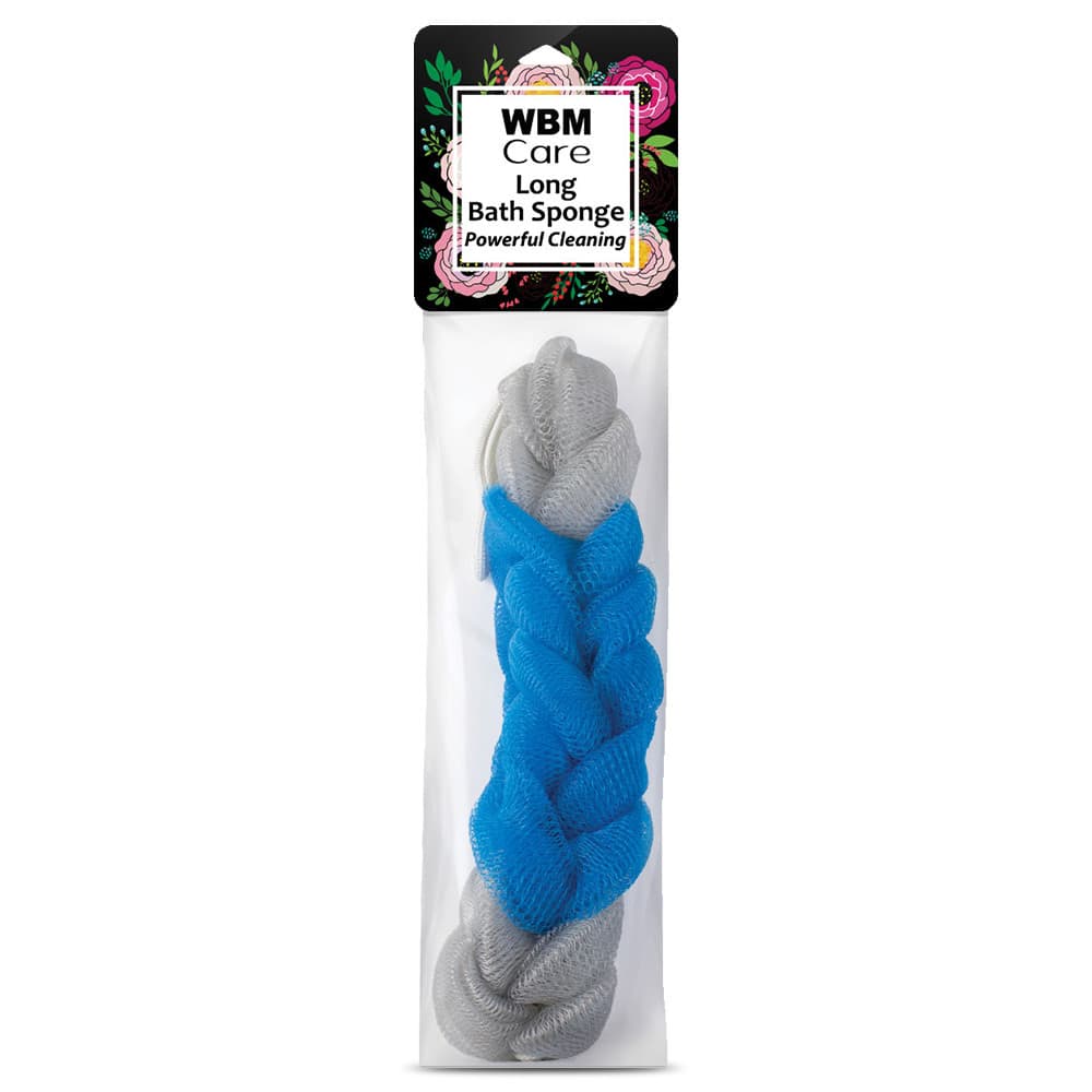 WBM Care Long Bath Sponge Gentry