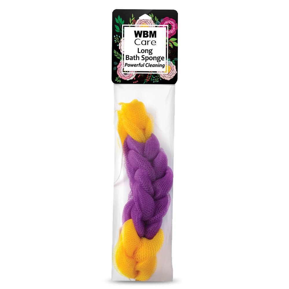WBM Care Long Bath Sponge Manbo