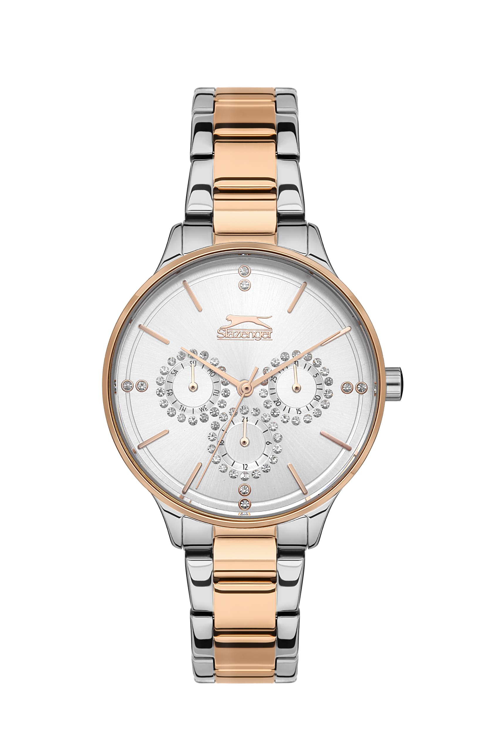 Slazenger Ladies Stainless Steel Watch SL.09.2019.4.03 Silver