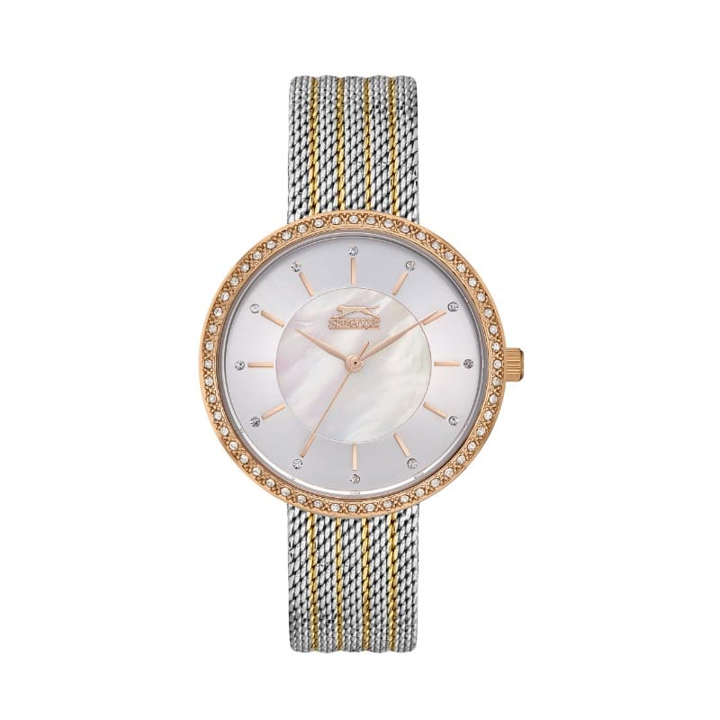 Slazenger Ladies Stainless Steel Watch SL.09.2049.3.02 Silver