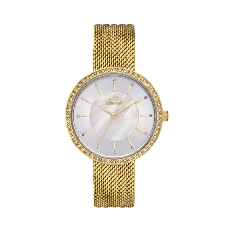 Slazenger Ladies Stainless Steel Watch SL.09.2049.3.03 Silver