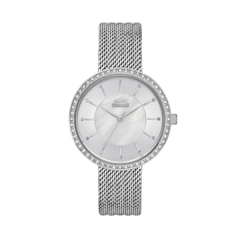 Slazenger Ladies Stainless Steel Watch SL.09.2049.3.05 Silver