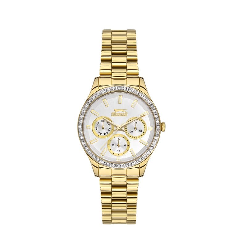 Slazenger Ladies Stainless Steel Watch SL.09.2069.4.05 Silver