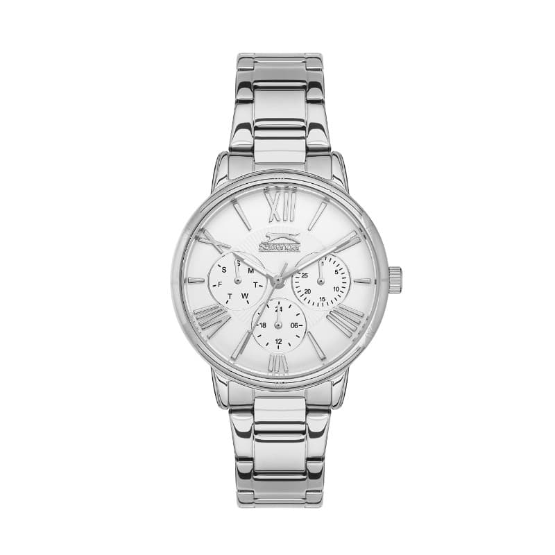 Slazenger Ladies Stainless Steel Watch SL.09.2072.4.01 Silver