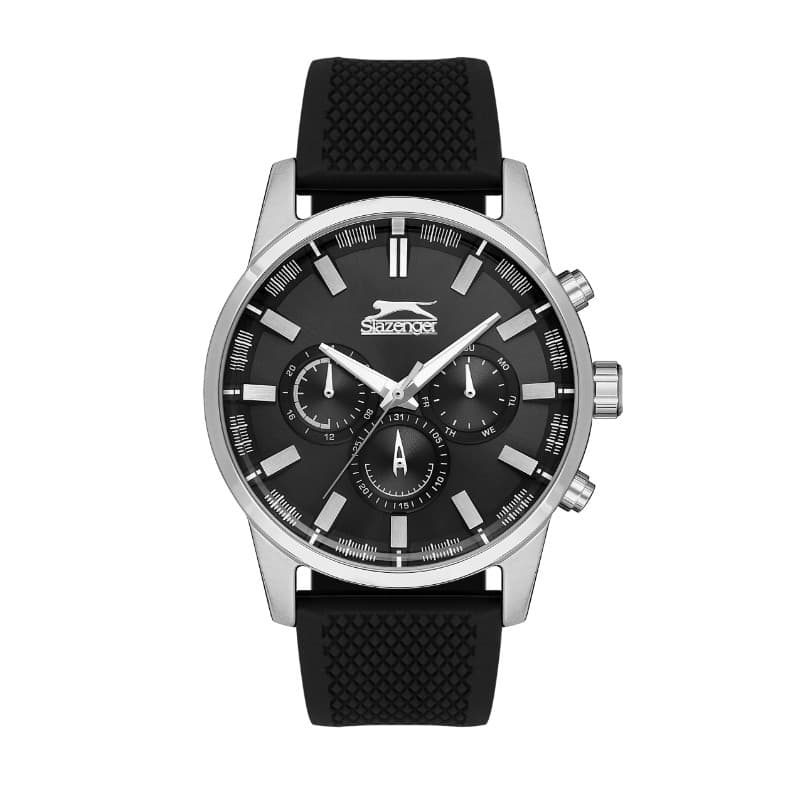 Slazenger Gents Stainless Steel Watch SL.09.2107.2.01 Black