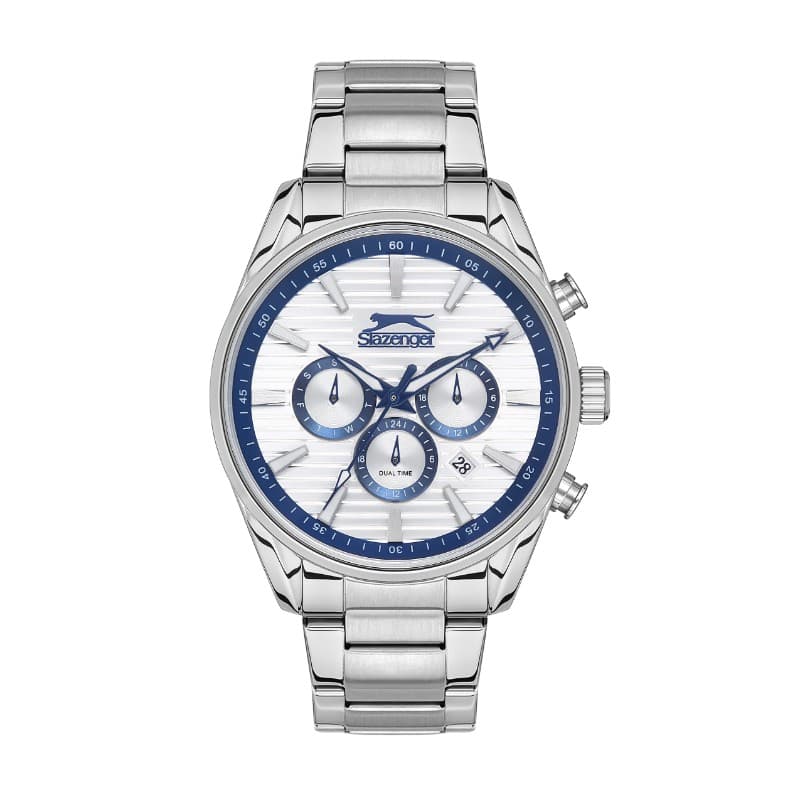 Slazenger Gents Stainless Steel Watch SL.09.2111.2.01 Silver