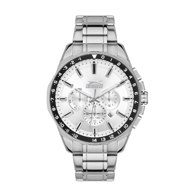 Slazenger Gents Stainless Steel Watch SL.09.2112.2.01 Silver