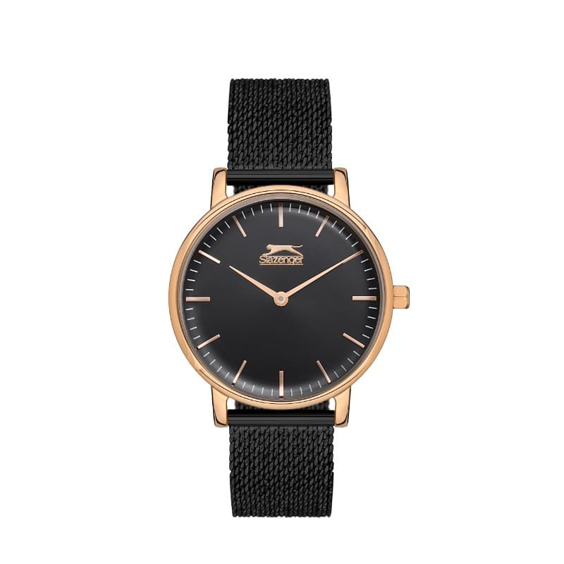Slazenger Ladies Stainless Steel Watch SL.09.2119.3.03 Black