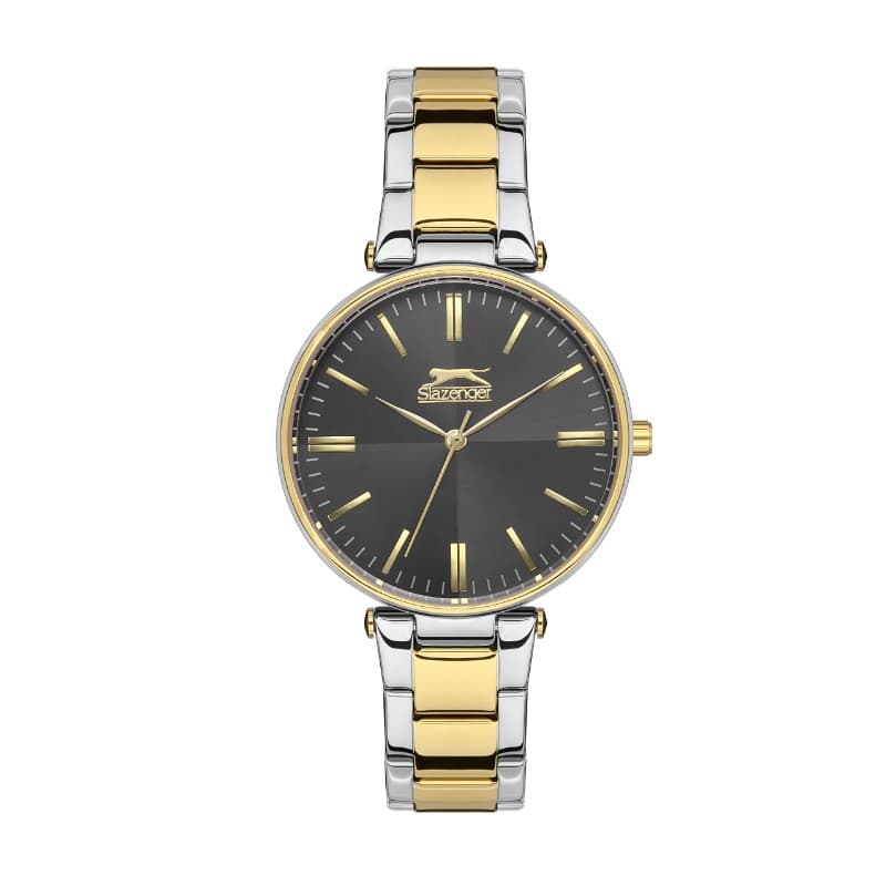 Slazenger Ladies Stainless Steel Watch SL.09.2122.3.06 Black