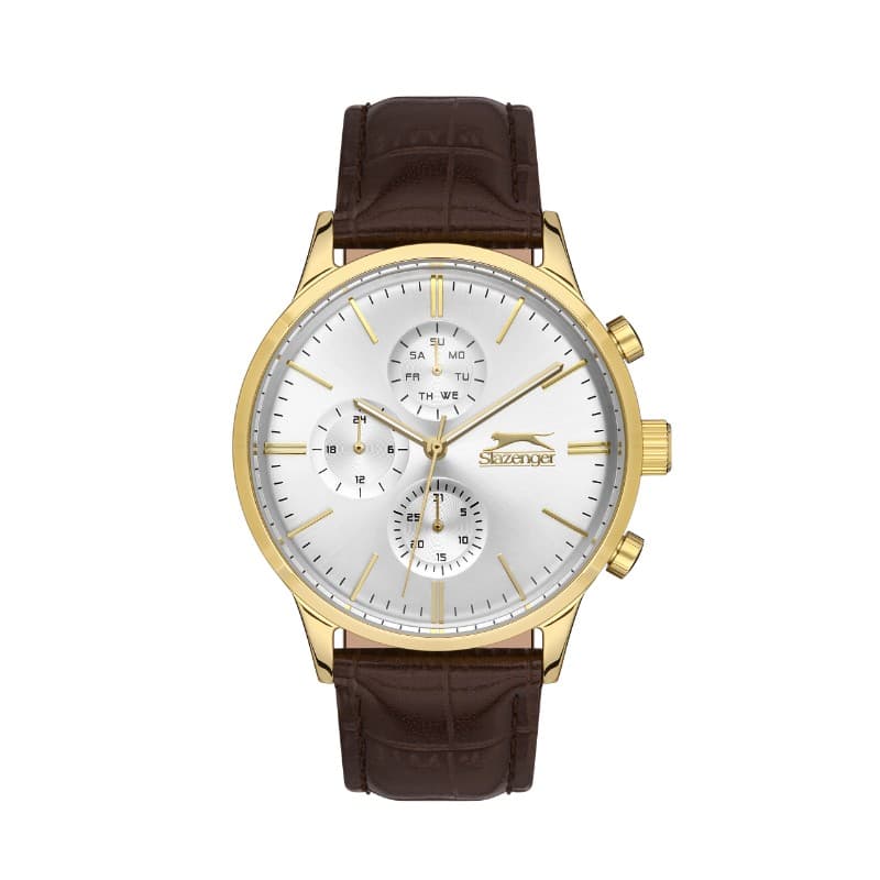 Slazenger Gents Stainless Steel Watch SL.09.2124.2.02 Silver