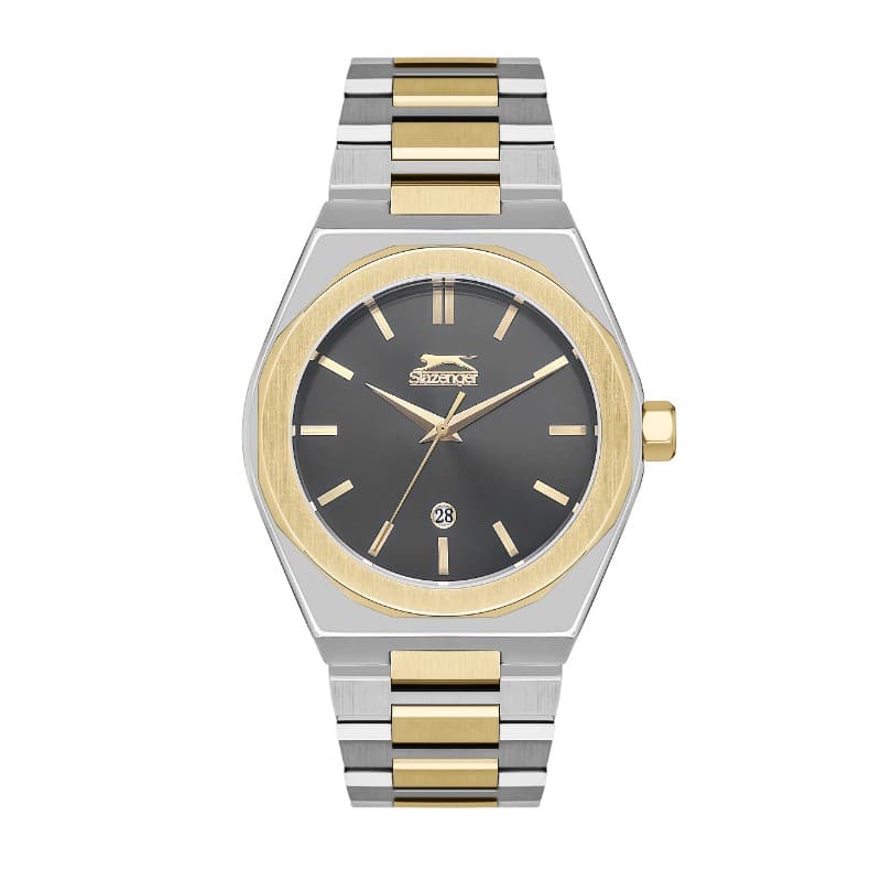 Slazenger Gents Stainless Steel Watch SL.09.2144.1.03 Grey