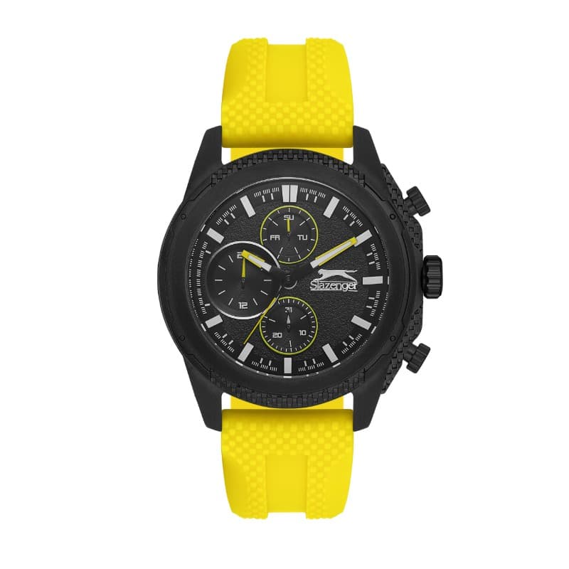 Slazenger Gents Stainless Steel Watch SL.09.2153.2.03 Black