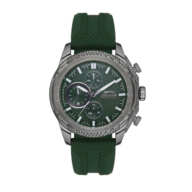 Slazenger Gents Stainless Steel Watch SL.09.2153.2.04 Black