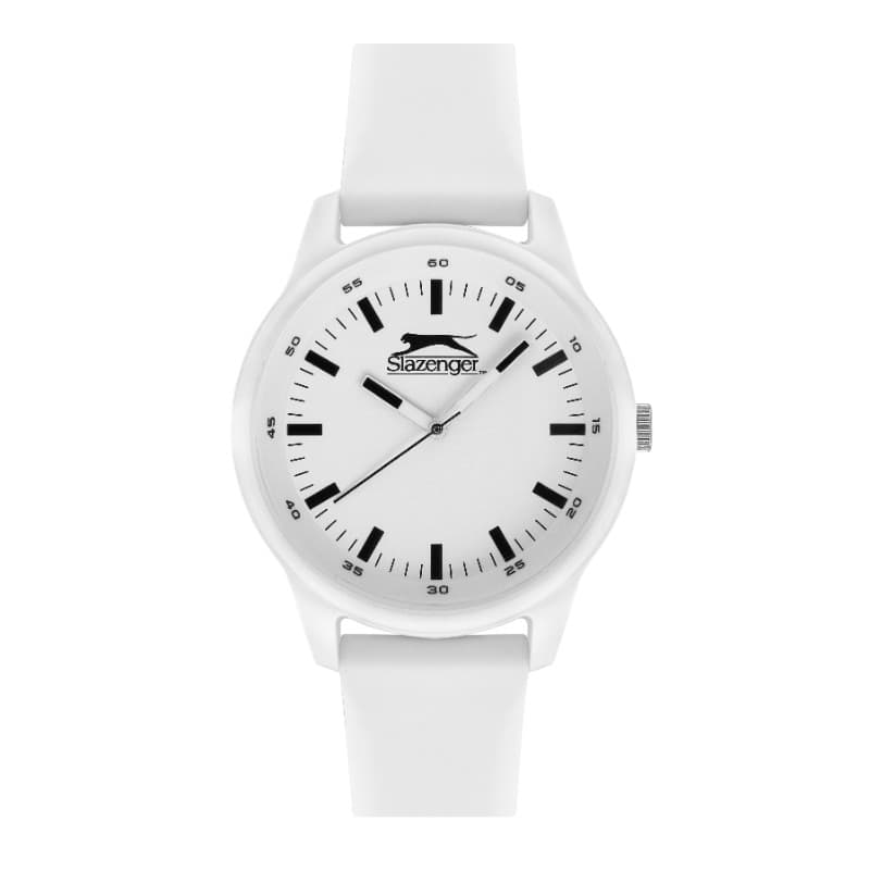 Slazenger Gents Stainless Steel Watch SL.09.6368.1.01 White