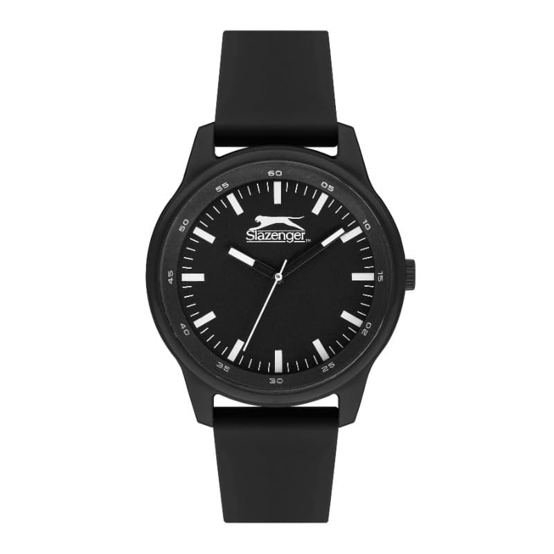 Slazenger Gents Stainless Steel Watch SL.09.6368.1.03 Black