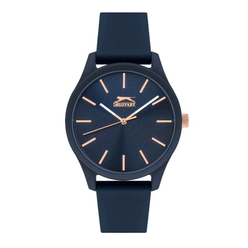Slazenger Gents Stainless Steel Watch SL.09.6369.1.02 Blue