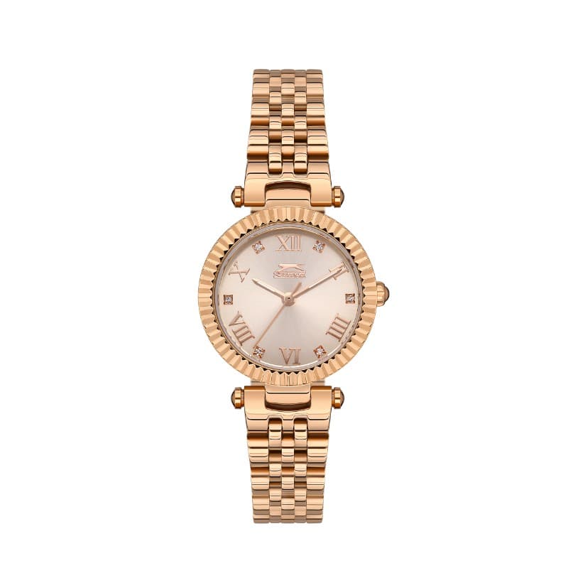 Slazenger Ladies Stainless Steel Watch SL.09.2140.3.04 Rose