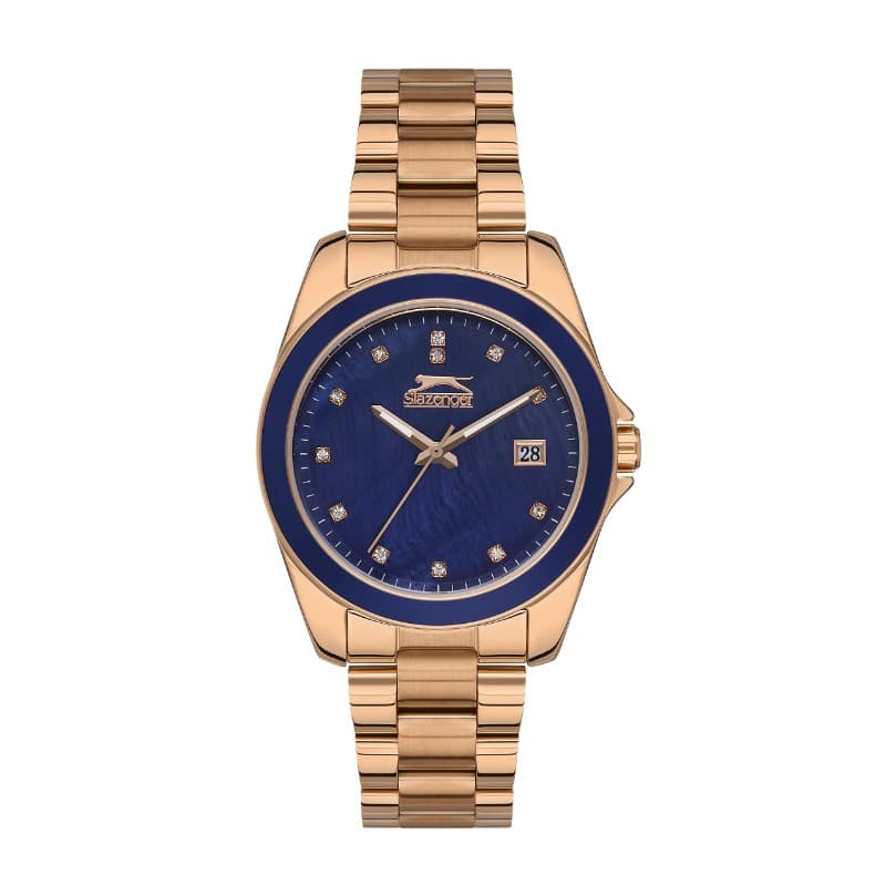 Slazenger Ladies Stainless Steel Watch SL.09.2142.3.02 Blue