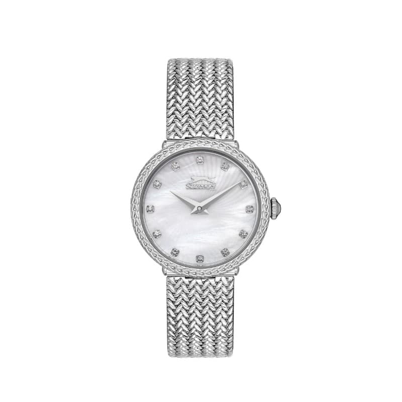 Slazenger Ladies Stainless Steel Watch SL.09.2148.3.01 Silver