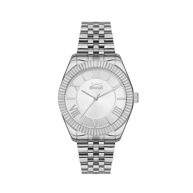 Slazenger Ladies Stainless Steel Watch SL.09.2150.3.01 Silver