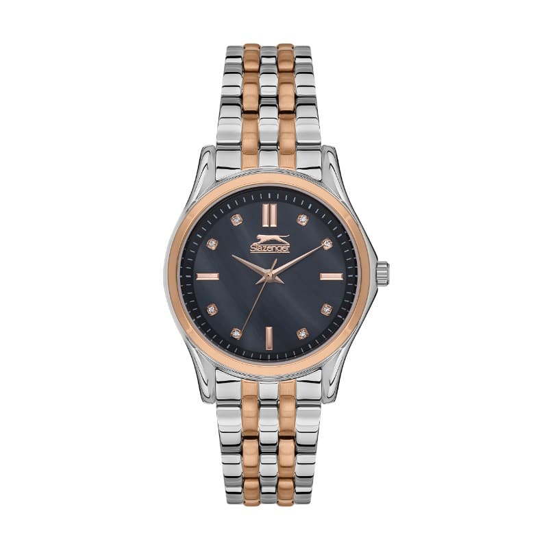 Slazenger Ladies Stainless Steel Watch SL.09.2154.3.02 Black