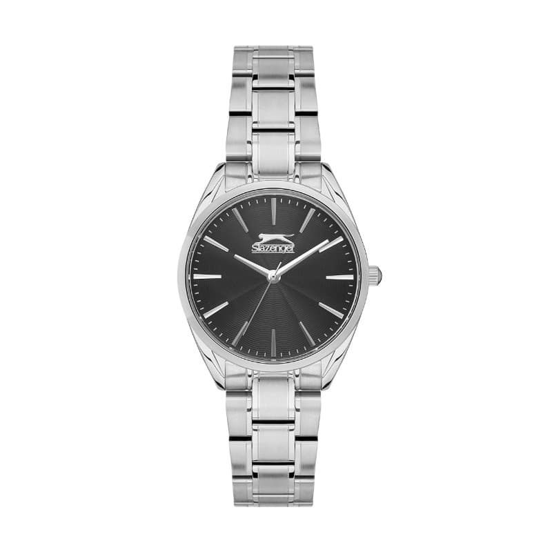 Slazenger Ladies Stainless Steel Watch SL.09.2155.3.01 Black