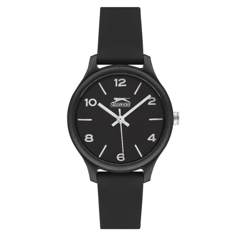 Slazenger Ladies Stainless Steel Watch SL.09.6371.3.02 Black