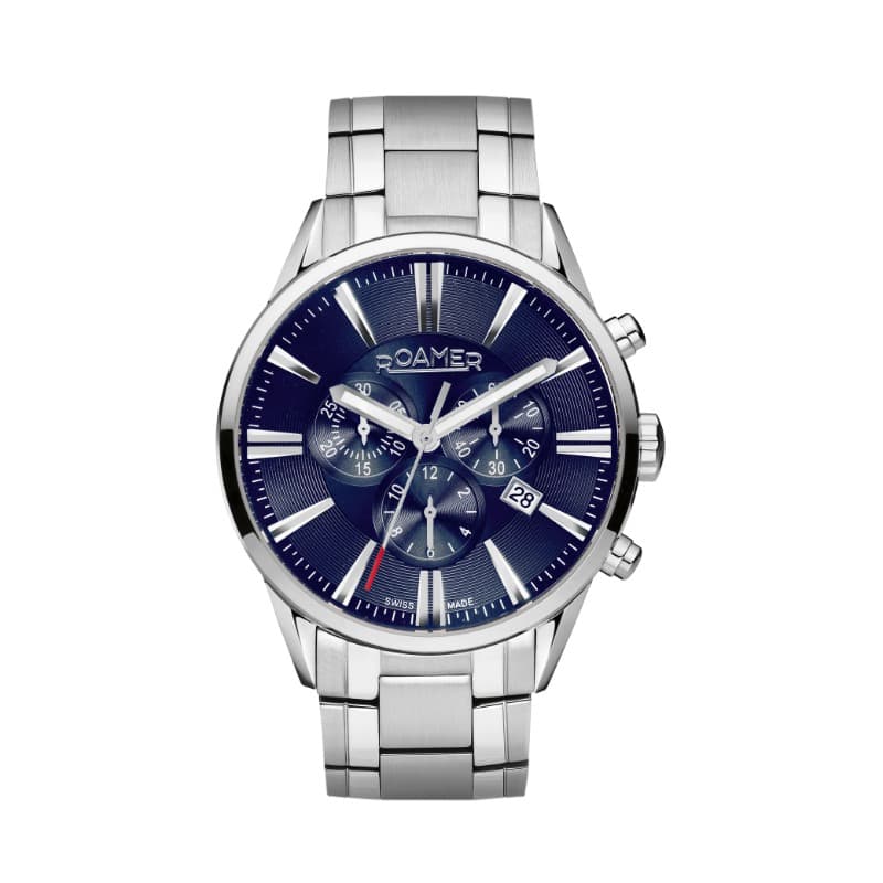 Roamer Gents Quartz Stainless Steel Watch 508837 41 45 50 Blue