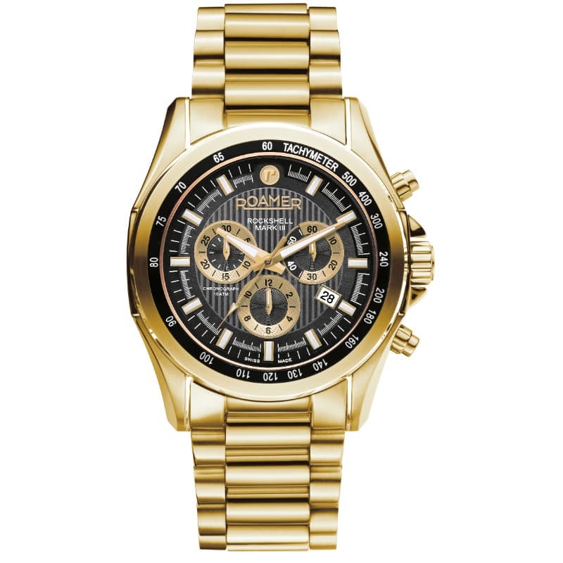 Roamer Gents Quartz Stainless Steel Watch 220837 48 55 20 Black