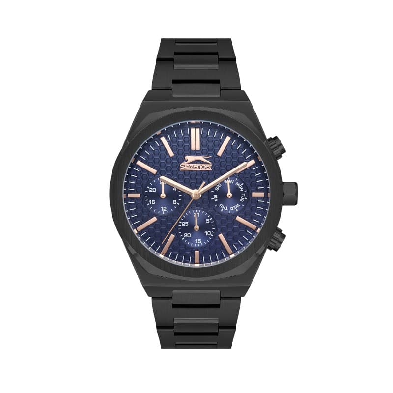 Slazenger Gents Stainless Steel Watch SL.9.2137.2.03 Blue