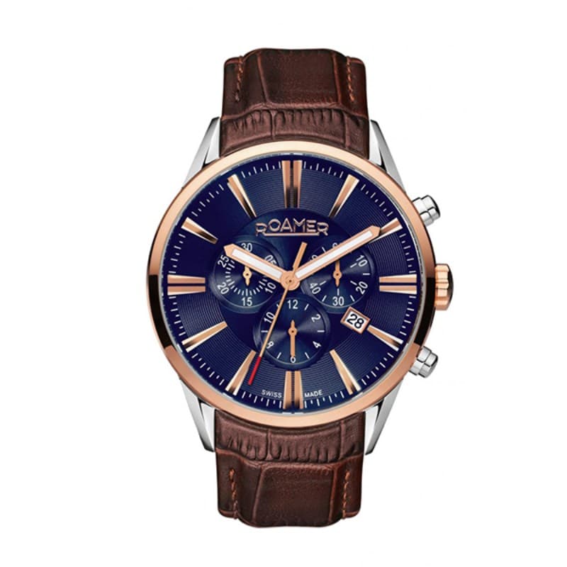 Roamer Gents Quartz Stainless Steel Watch 508837 41 85 05 Blue