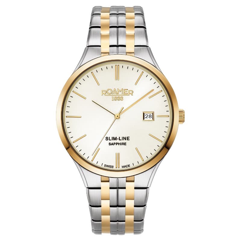 Roamer Gents Quartz Stainless Steel Watch 512833 47 35 20 White