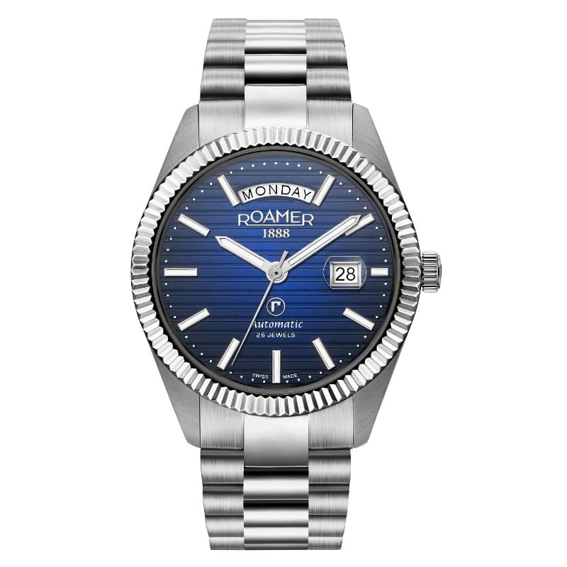Roamer Gents Quartz Stainless Steel Watch 981666 41 45 50