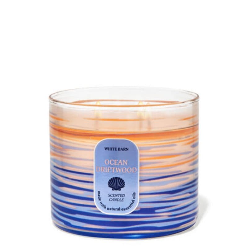 Bath and Body Works Ocean Driftwood 3 Wicks Candle