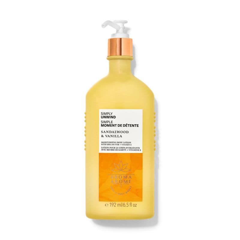 Bath And Body Works Sandalwood Vanilla Moisturizing Body Lotion 192ml