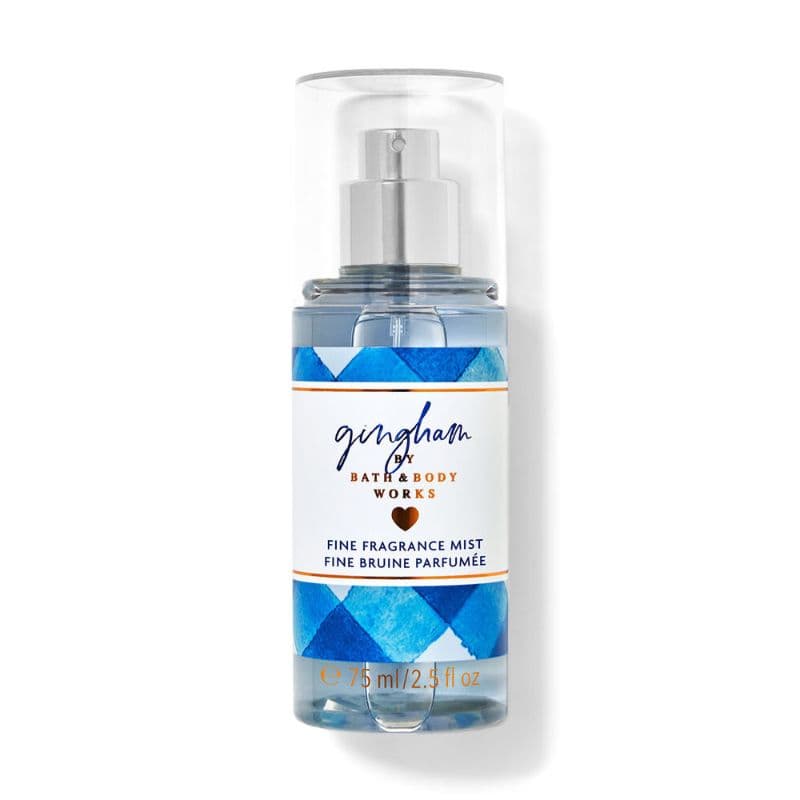 Bath And Body Works Gingham Travel Size Body Mist 75ml