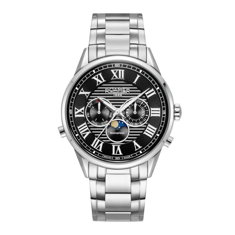 Roamer Gents Quartz Round Watch 513821 41 85 50