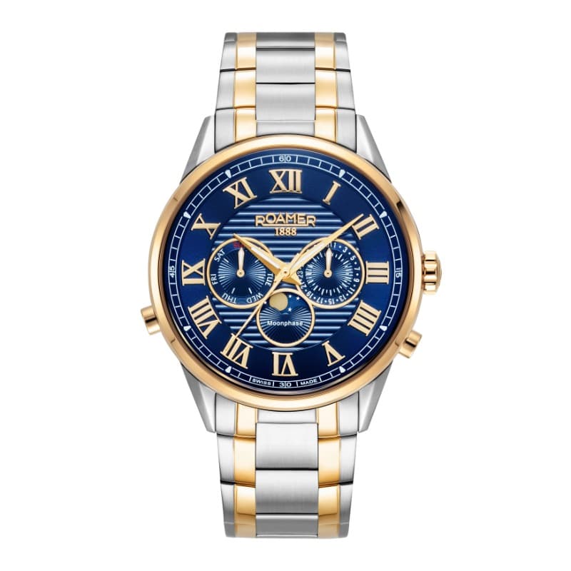 Roamer Gents Quartz Round Watch 513821 47 45 50