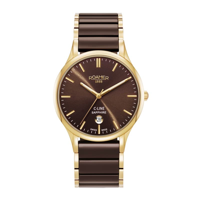 Roamer Gents Quartz Round Watch 658833 48 65 63