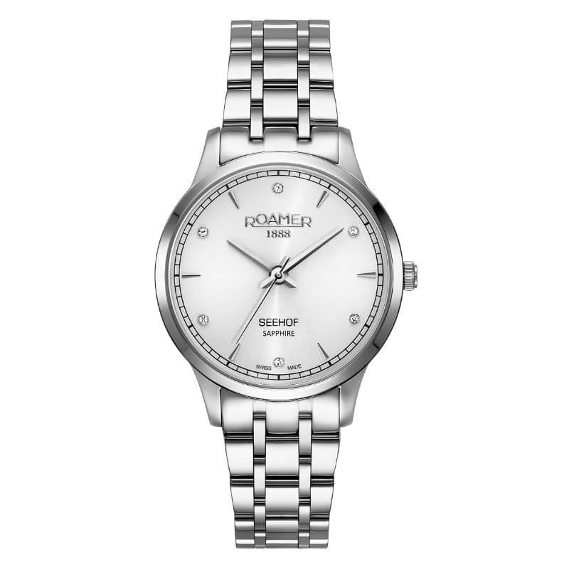 Roamer Ladies Quartz Stainless Steel Watch 509847 41 10 20
