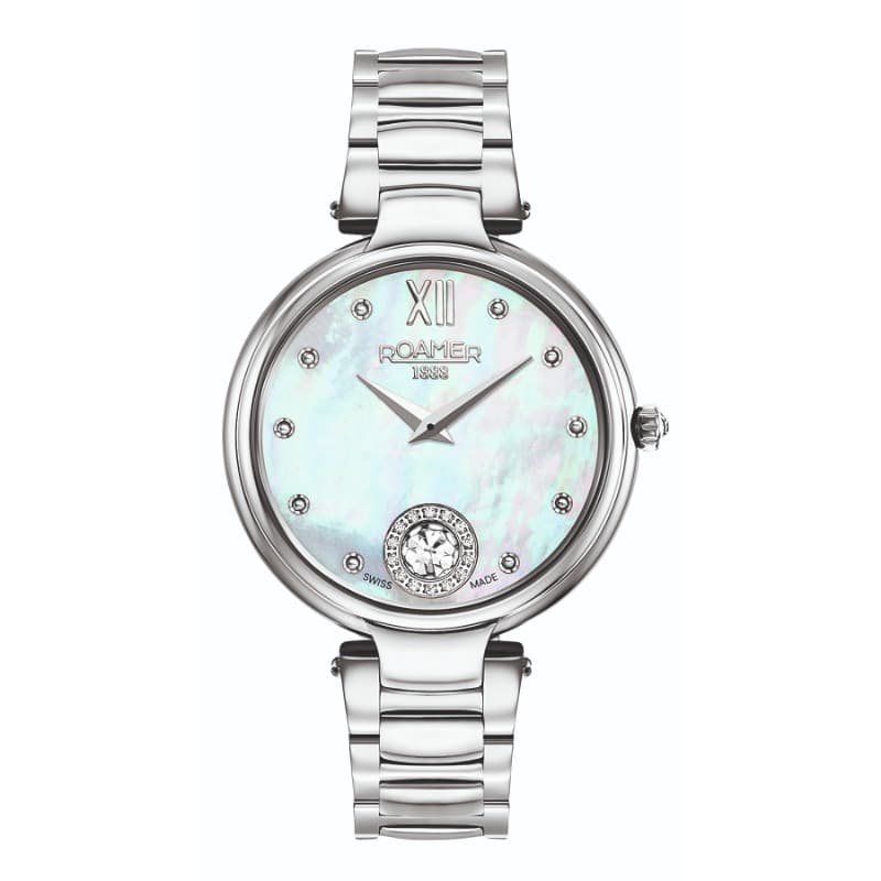 Roamer Ladies Quartz Stainless Steel Watch 600843 41 19 50