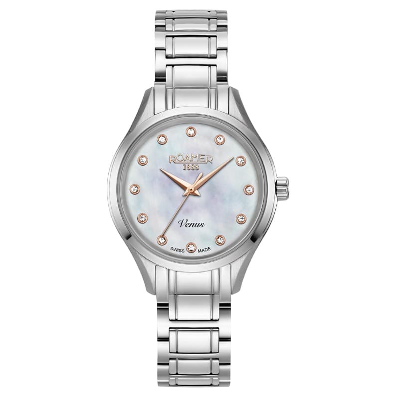 Roamer Ladies Quartz Stainless Steel Watch 600847 41 29 60