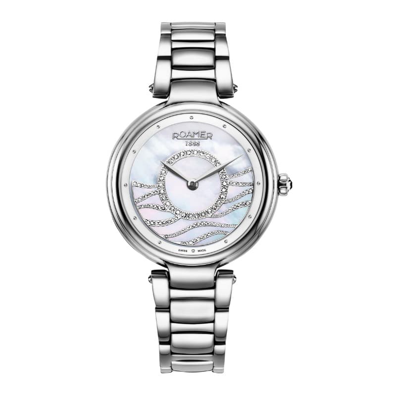 Roamer Ladies Quartz Stainless Steel Watch 600857 41 15 50