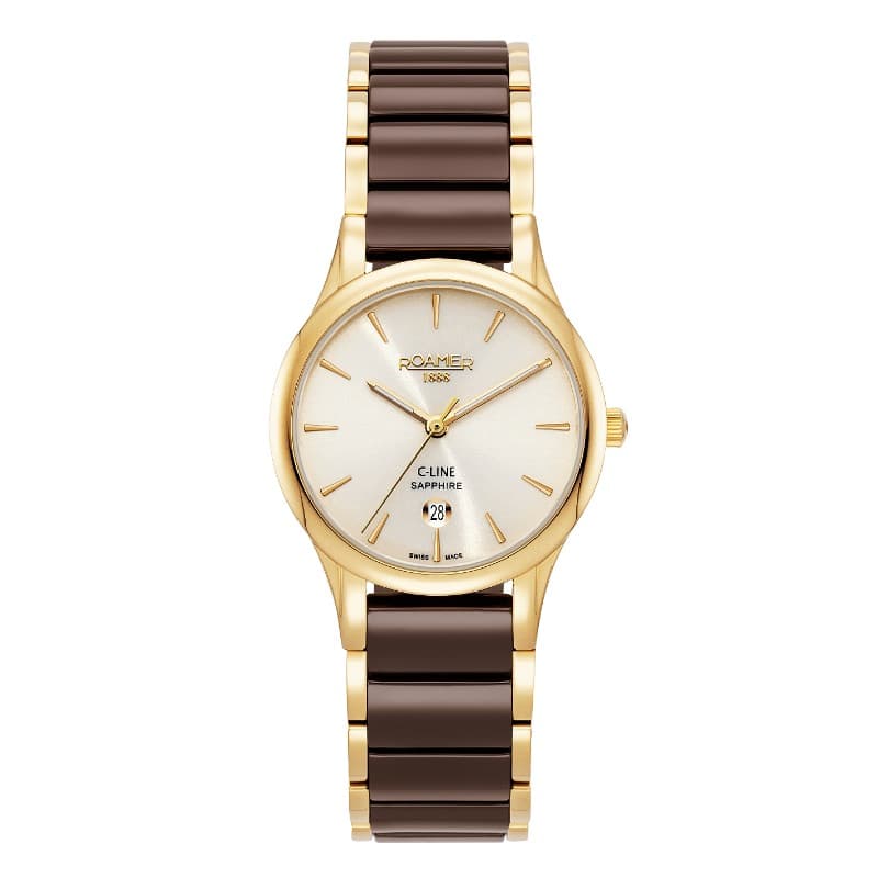 Roamer Ladies Quartz Stainless Steel Watch 658844 48 35 63