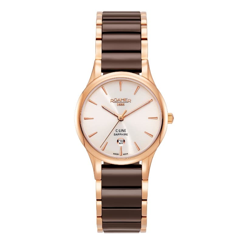 Roamer Ladies Quartz Stainless Steel Watch 658844 49 35 63