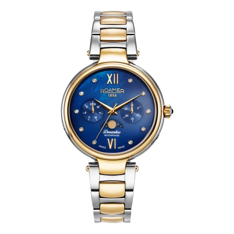 Roamer Ladies Quartz Stainless Steel Watch 858801 48 49 50